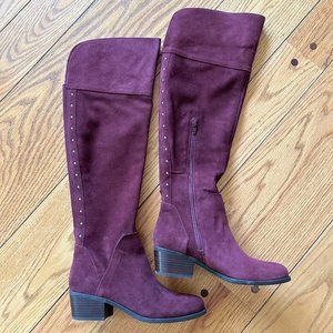 Suede Studded Vince Camuto Knee High Boots